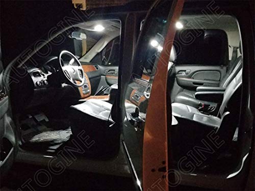 Kit de 20 luces LED interiores blancas para Chevrolet Chevy Avalanche miniatura 5
