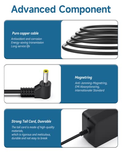 Charger For Gateway Laptop 12V 2A- (For Gwnc21524 Gwtc116 Gwtn116 Gwtn133 Gwtn141 N11Sp3 Gwtc116-2 Gwtn116-3 Gwtn141-1 Gwtn141-5 Gwtn156-11 Evoo Ev-C-116-5 Ev-C-116-6, Saw30-120-2000U Ac Power Supply) #TOP2