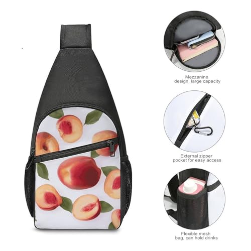 Mochila Crossbody deportiva para viaje y senderismo miniatura 5