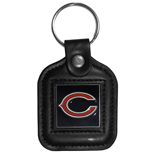 NFL Siskiyou Sports Fan Shop Chicago Bears Square Leather Key