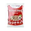 Skinni Snax – Box of 14 x 56g Packets of Smokey BBQ flavoured Chickpea Biscuit Snacks – Vegan