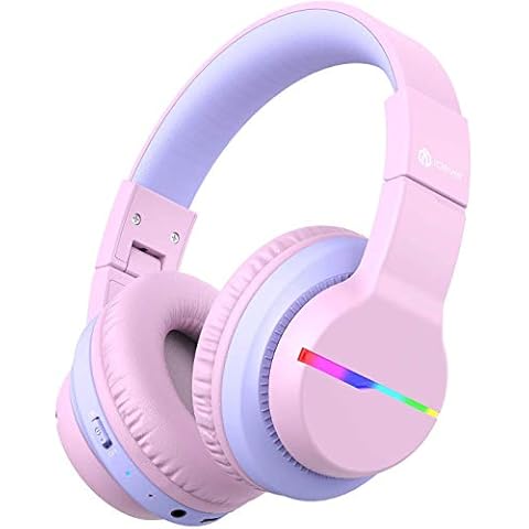 iClever Bluetooth Auriculares para Niños con Limitador de Volumen Cover