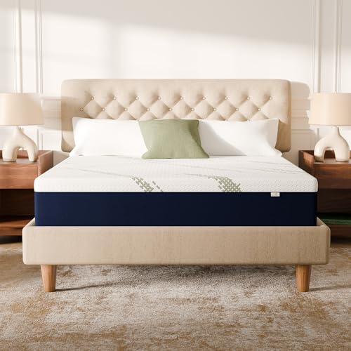 KONFEIN 12-Inch King Gel Memory Foam Mattress