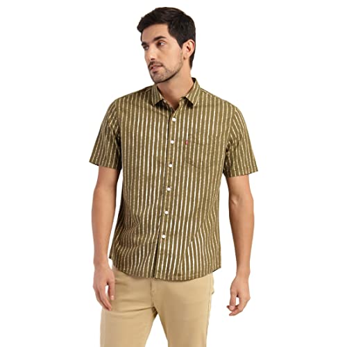 Image of Levi's Men's Solid Slim Fit Shirt
