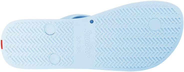 Swalker Flip Flops for Women & Men, Recyclable Rubber Sole Women Sandals with Non-Slip & Bouncy Footbed - Image 5