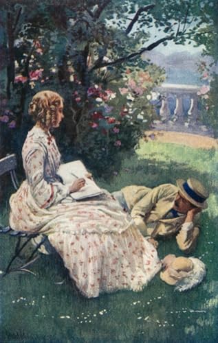 Affiche toile illustration Harold Copping cadeau idéal passionnés art classique 60x90cm