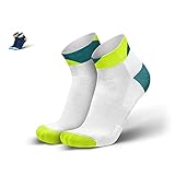 Hochfunktionelle kurze Running Socken - perfekt geeignet als Laufsocken, Fahrradsocken, Fitnesssocken und zum Sprint - Die Kurzsocken sind durch ihr ausdrucksstarkes Design unverwechselbar