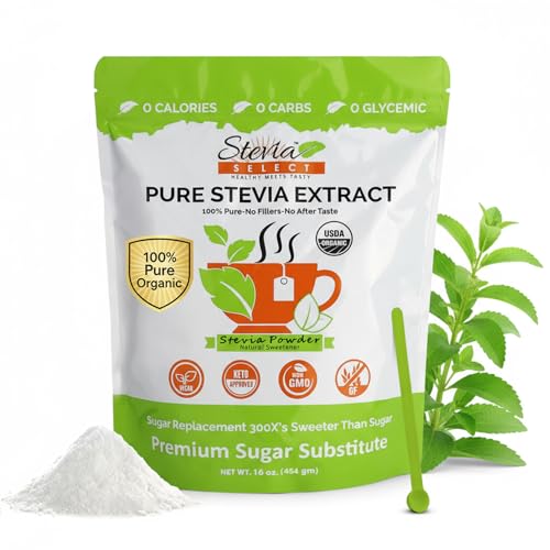 Stevia Select Organic Stevia Powder (16 oz) - sugar substitute