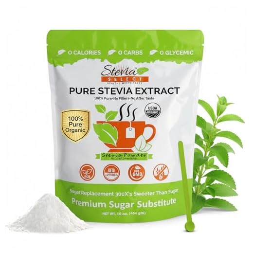 Organic Stevia Powder - Zero Calorie Sweetener