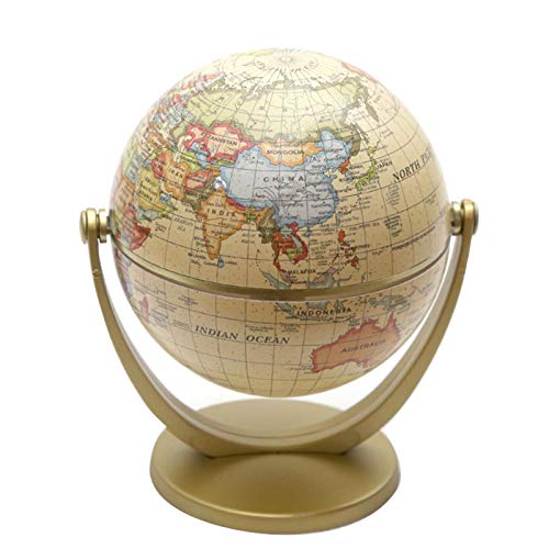Sqer Mini Globe,High Definition World Globe,About 12 X 15Cm(Dia. X H),Suitable For Students, Children, Adults, The Elderly #TOP10