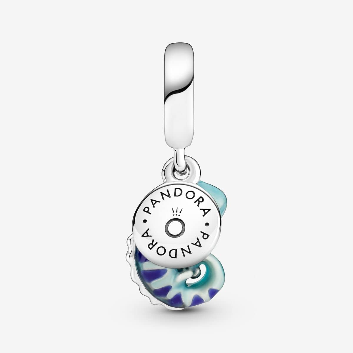PANDORA Color-Changing Chameleon Dangle Charm Bracelet Charm Moments Bracelets - Stunning Women's Jewelry - Gift for Women - Made with Sterling Silver & Enamel, With Gift Box - Image 9