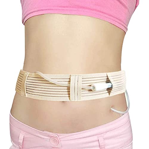 SUMBITOD Ceinture de dialyse péritonéale, Ceinture de Maintien pour cathéter Ceinture de Protection Abdominale-pour Attache de cathéter de dialyse pour Patient à Domicile (Color : L)