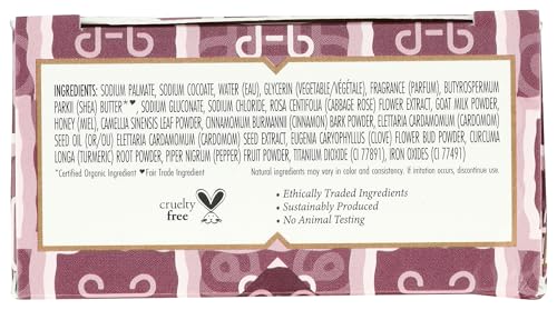 Nubian Beauty Essentials Nubian Heritage Soap Bar, Goats Milk and Chai, 5 Ounce