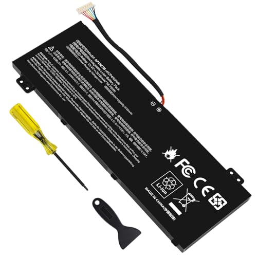 Image of ASUNCELL AP18E7M AP18E8M Laptop Battery for Acer Predator Helios 300 PH315-52 PH315-53 PH317-53 PH317-55 Series, Acer Nitro 5 AN515-43 AN515-44 AN515-45 AN515-46 AN515-47 Series,15.4V/58.75Wh