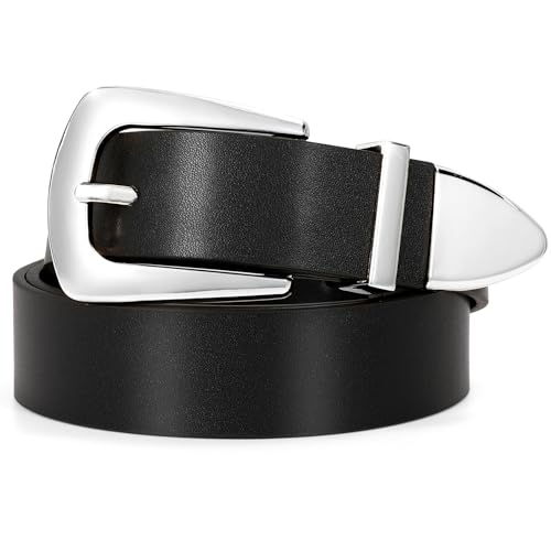 Lot De 3 Ceintures Pour Femmes Avec Boucle Dorée | Ceinture Tendance Pour Jeans, Pantalons - Cuir PU