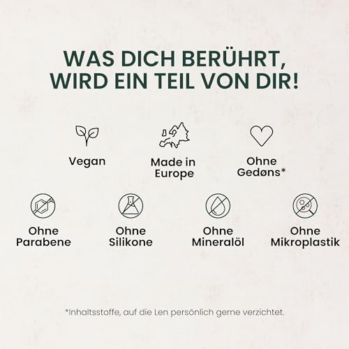 Jean & Len Rasiergel Aloe Vera & Vitamin E, für eine besonders schonende & gründliche Rasur, schützt vor Irritationen & Reizungen, Rasiergel für Damen, ohne Parabene & Silikone, vegan, 200 ml