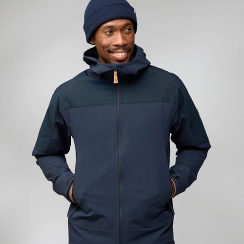 Fjällräven Herren Keb Agile Winter Jacke, Dark Olive, L