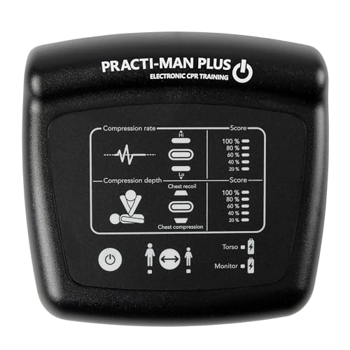 Trainingspuppe Practi-Man Plus - Erste Hilfe Reanimationspuppe CPR Übungspuppe mit direktem digitalen Feedback