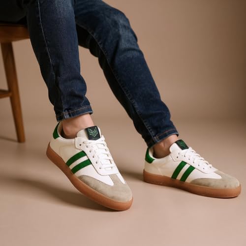 Image of Big Fox Men's Casual Sneakers | Stylish & Comfortable Lace-Up Shoes