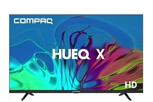 Image of Compaq 80 cm (32 inches) HUEQ X Series HD Ready CQ32HDWCL Smart LED TV (Black)