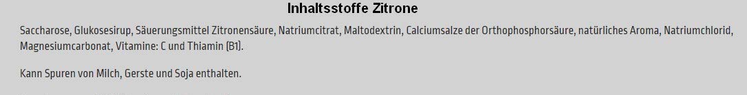 Isostar Hydrate & Perform Zitrone, 6 Dosen a 400g