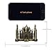 ZOVIE Metal Indian Taj Mahal Replica Model India Agra Souvenir Collection Handicrafts World Building Model Home Desk Decoration (Taj Mahal)