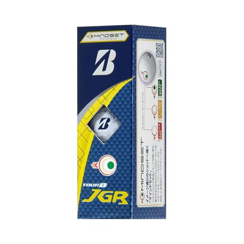 BRIDGESTONE(ブリヂストン)ゴルフボール TOUR B JGR 2025年モデル 12球入 ホワイト マインドセット J5WXM 2枚目