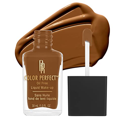 Black Radiance Color Perfect Liquid Full Coverage Foundation Makeup, Toffee, 1 Ounce #TOP17