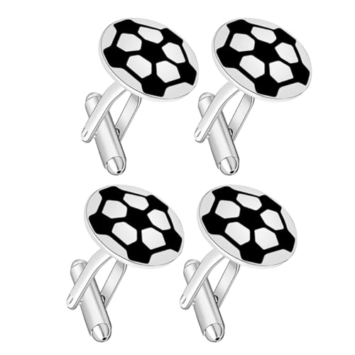 Set 4 Mancuernas Metal Balón de Fútbol para Hombre miniatura 1