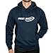 Produktbild Best Body Nutrition Unisex Hoodie Hoody mit Kapuze Kapuzenpullover mit Logo blau (L)