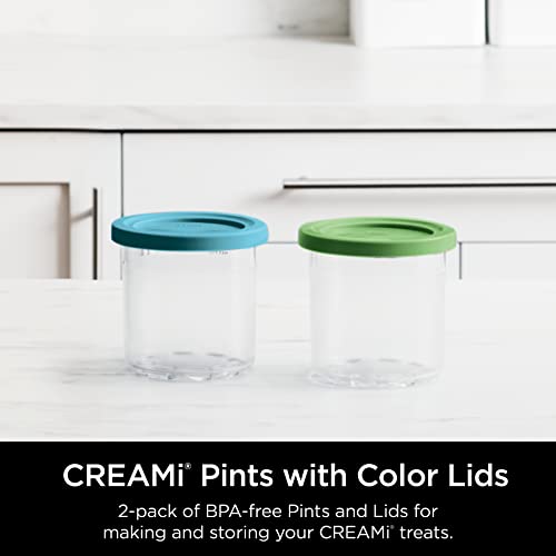 Ninja Xskpld4Bcd Pints 4 Pack & Nc300S Series Creami Ice Cream Makers & Xskplid2Cd Pints 2 Pack, Compatible With Nc299Amz & Nc300S Series Creami Ice Cream Makers, Bpa-Free #TOP5