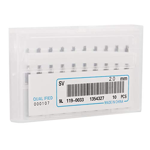 Fresa a candela in carburo cementato RockVOQRN da 2 mm per incisione, taglio e fresatura SMT/CNC/PCB