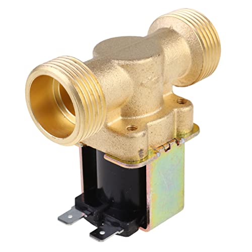 Yardwe 2Pcs Válvula Eletromagnética Válvula Anti-Retorno Válvula Solenóide Válvula De Retenção 220 V