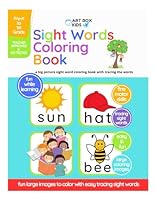 Sight Words Coloring Book: Toddler PreK Kindergarten 1st Grade | Large Coloring Images | Tracing Sight Words | Writing Sight Words | Adaptive Learning ... Trace | PreK to 1st Sight Word Tracing Write B0CV5W4WP5 Book Cover