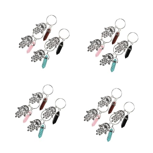 Pendentif main œil cadeau idéal pour protéger vos clés de famille