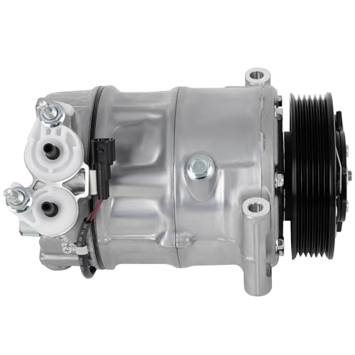 Image of ECCPP A /C Compressor with Clutch for Land Rover Discovery L4 2.0L 2021-2024 | Fit for Jaguar E-Pace F-Pace 2.0L 2018-2020 Fit for Land Rover Range Rover 3.0L 2014-2023 Fast Cooling AC Compressor
