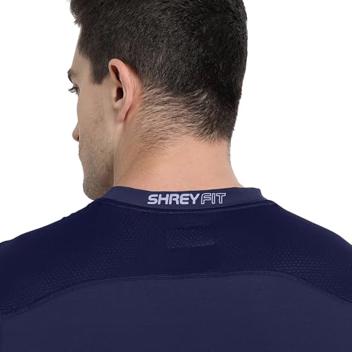Image of SHREY Intense Compression Sleeveless Top Sports Athletic Gym Wear for Men's
