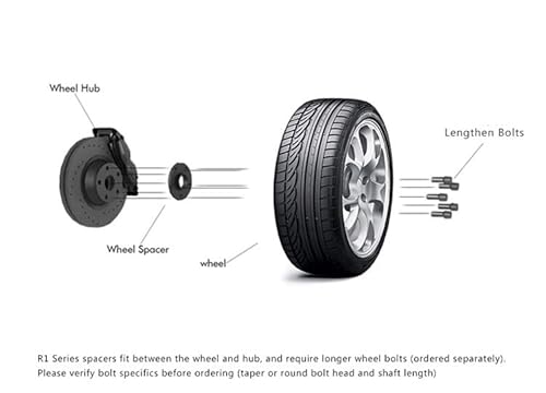 DFJOSF Cars Wheel Spacers 2PCS Wheel Spacer Adapter 3-12mm 5 Lugs PCD 5x114.3 CB 66.1mm For NISSAN For 350Z For 370Z Wheel Spacer(10mm) - Image 6