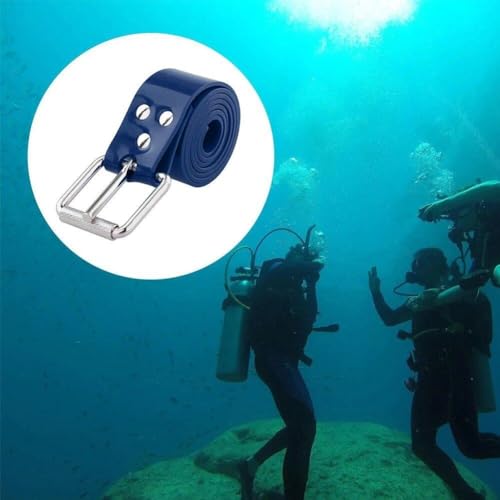 Ceinture de poids de plongée en silicone de 85cm découpable avec boucle