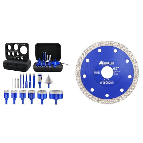 Kit de brocas diamantadas para azulejos SHDIATOOL 16 pcs miniatura 1