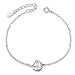Produktbild SHEGRACE Damen Armband mit Segelboot Anhänger aus 925er Sterling Silber, Platiniert, Verstellbar