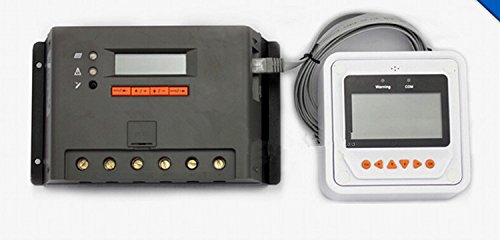 Contrôleur de charge solaire Gowe 60A pour éviter la décharge de batterie et surveiller la tension
