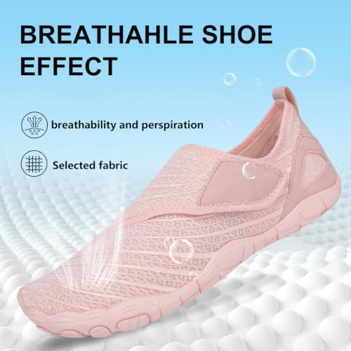 Image of Voyabarefoot Shoes for Women Men 2026 Upgrade Wide Toe Box Barefoot Hiking Sandals,Non-Slip Adjustable Water Shoes for Beach Walking Travel, Comfortable Slip On Walking Shoes
