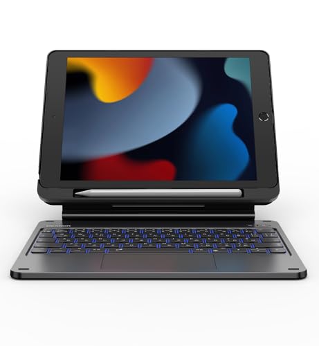Dexnor iPad 第9/8/7世代 10.2インチ キーボード付きケース