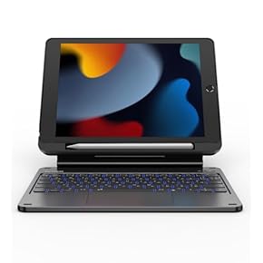 iPad用キーボード付きケース ブラック Amazon | iPad 6 iPad 5 iPad Air2 キーボード ケース Apple