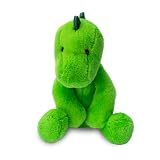 World's Softest Plush Stuffed Animal for Baby, Toddler, Kids, Adults - Adorable Toy Made from Kid-Friendly, Quality Materials - Lushee Green Dinosaur, 16'