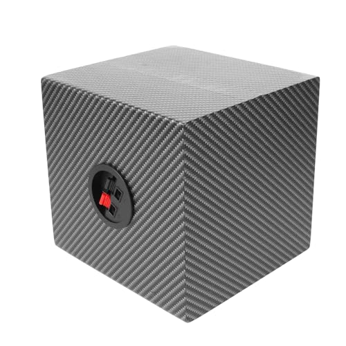 SEWOART Caja para Subwoofer para Coche Estructura de Madera Sólida y Diseño Medida para Integración Vehículos Aislamiento Acústico para Mejora de Graves Instalación Portátil bajo Asiento o