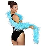 ATOSA boa de plumas azul celeste 45 g