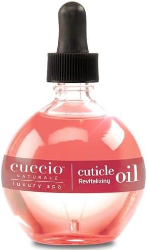 Cuccio Naturale Pomegranate & Fig Revitalizing Cuticle Oil, Lightweight Fast-Absorbing Hydrating Nail & Cuticle Conditioner, Cold-Pressed Oils + Vitamin E, 2.30 Fl Oz