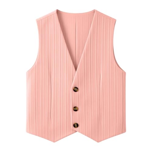 Chaleco de punto ligero para combinar sobre camisas en primavera 1